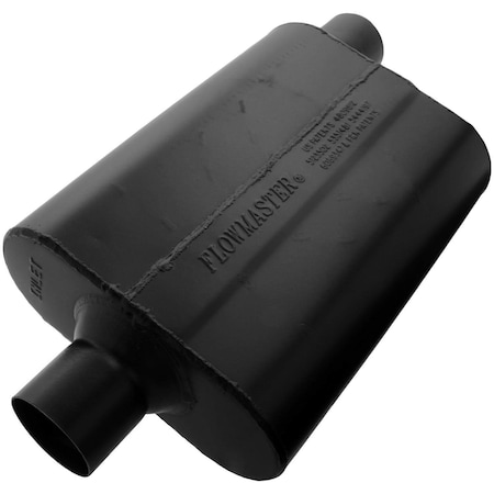Flowmaster SUPER 44 SERIES MUFFLER, 2.50in IN (C) / OUT (O), 4in X 9.75in X 13in 942547